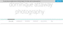 Tablet Screenshot of dominiqueattaway.com